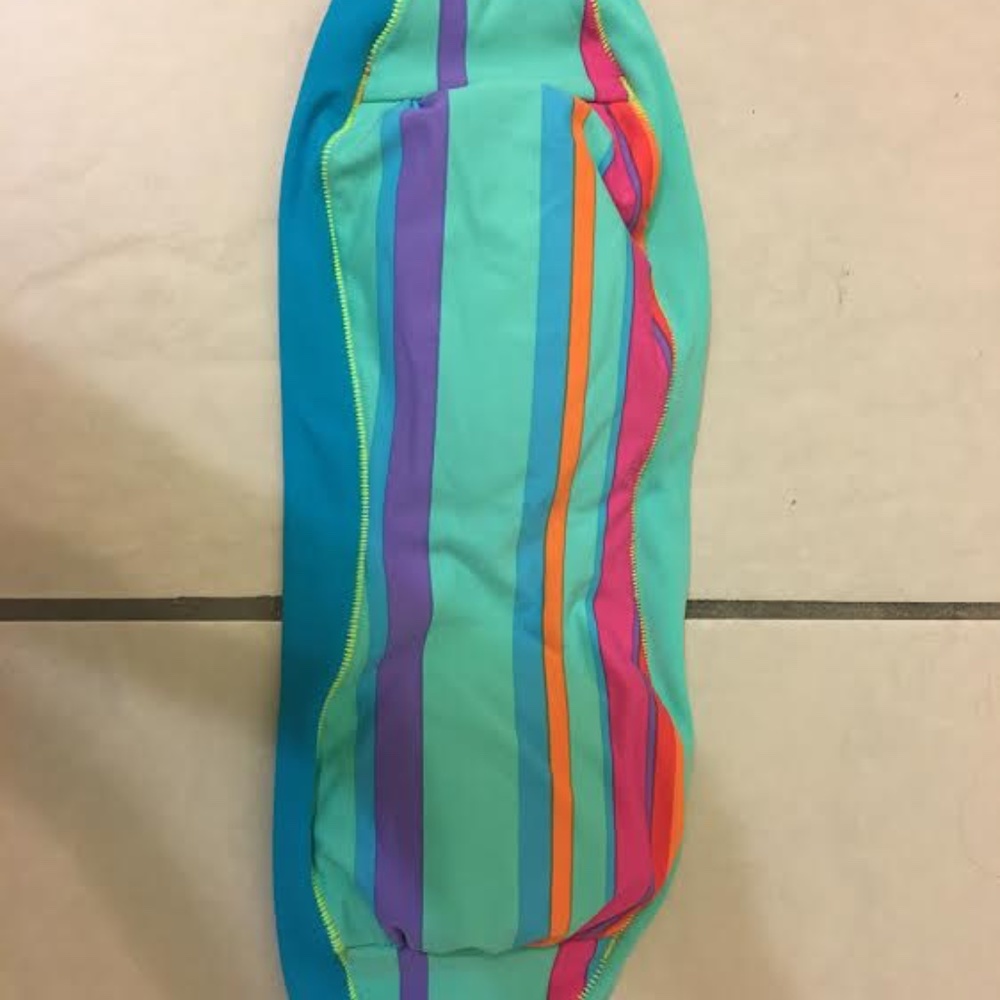 Strapless bathing suit